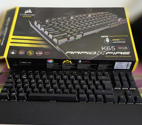 Clavier corsair k65 rgb - clavier,