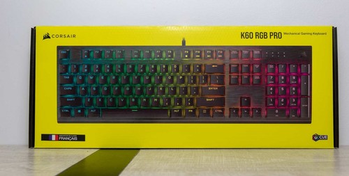 Neuf clavier corsair k60 - clavier,