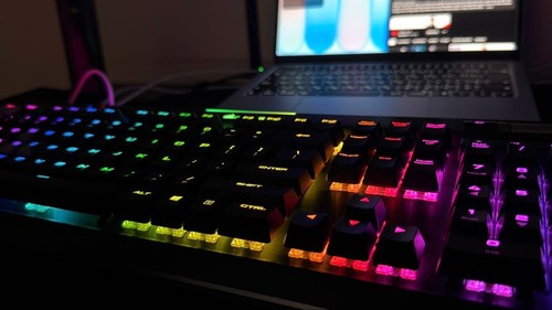Clavier mécanique corsair - clavier,